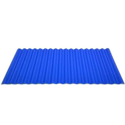 Certificat KS haute résistance à 18 mesures couleur revêtue PPGI PPGL tôle d'acier carreaux de toiture ondulée