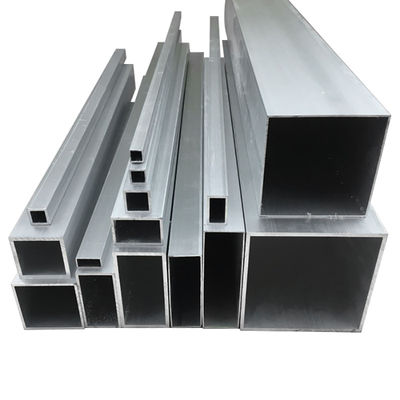 Forme carrée 2.5x2.5 Tubes en acier galvanisé carrée pour matériaux de construction