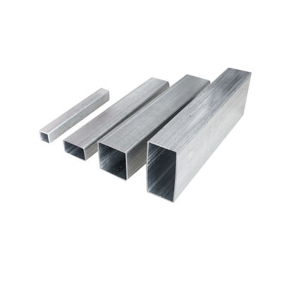 304 316L 1x2 Rectangle Hairline Finish Tubes carrées en acier inoxydable avec une tolérance de ± 1%