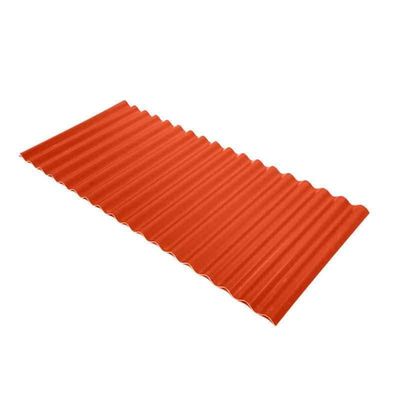 Carreaux de toiture corrugés personnalisés PPGI Carreaux de toiture 0,5 mm Carreaux de toiture galvanisés laminés à froid