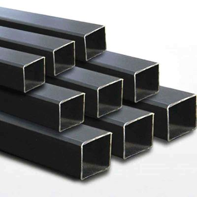 Tubes en acier au carbone carrés 65x65 10 x 10 avec trous 80 x 80 certifiés par ISO9001