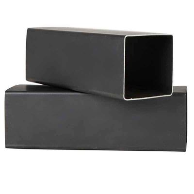 JIS certifié 1 pouce 20x20 mm tube carré d'acier sans soudure de qualité S355JR pour l'automobile