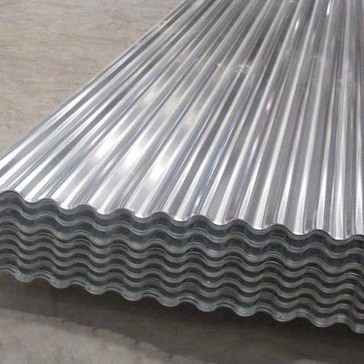 Plaque de toiture en acier ondulé en aluminium PPGI galvanisée de 6 m pour conteneurs