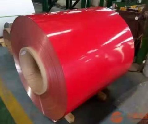 Z121-Z180 revêtement Ppgi Ppgl bobine en acier pour toit en aluminium Gi Peinture de couleur en acier Ppgl