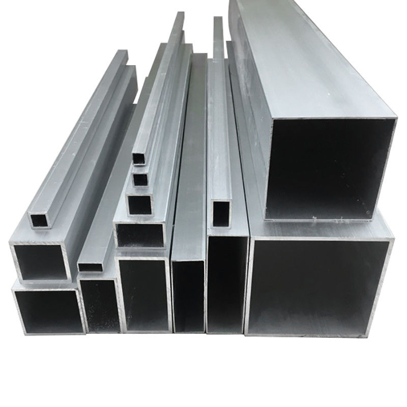 Forme carrée 2.5x2.5 Tubes en acier galvanisé carrée pour matériaux de construction