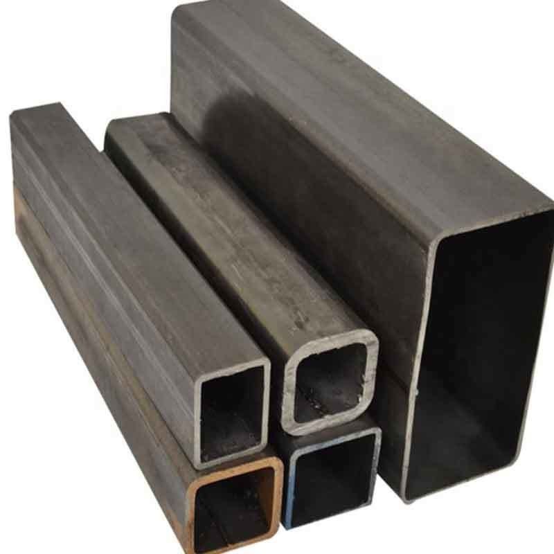 Pipe en acier carré sans soudure de qualité 12x12 en carbone noir pour votre